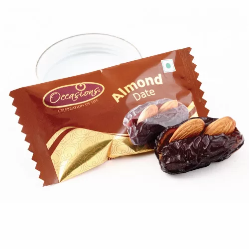 Single Wrapped Almond Stuffed Dates - Image 3