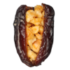 Hazelnut Caramel Stuffed Dates