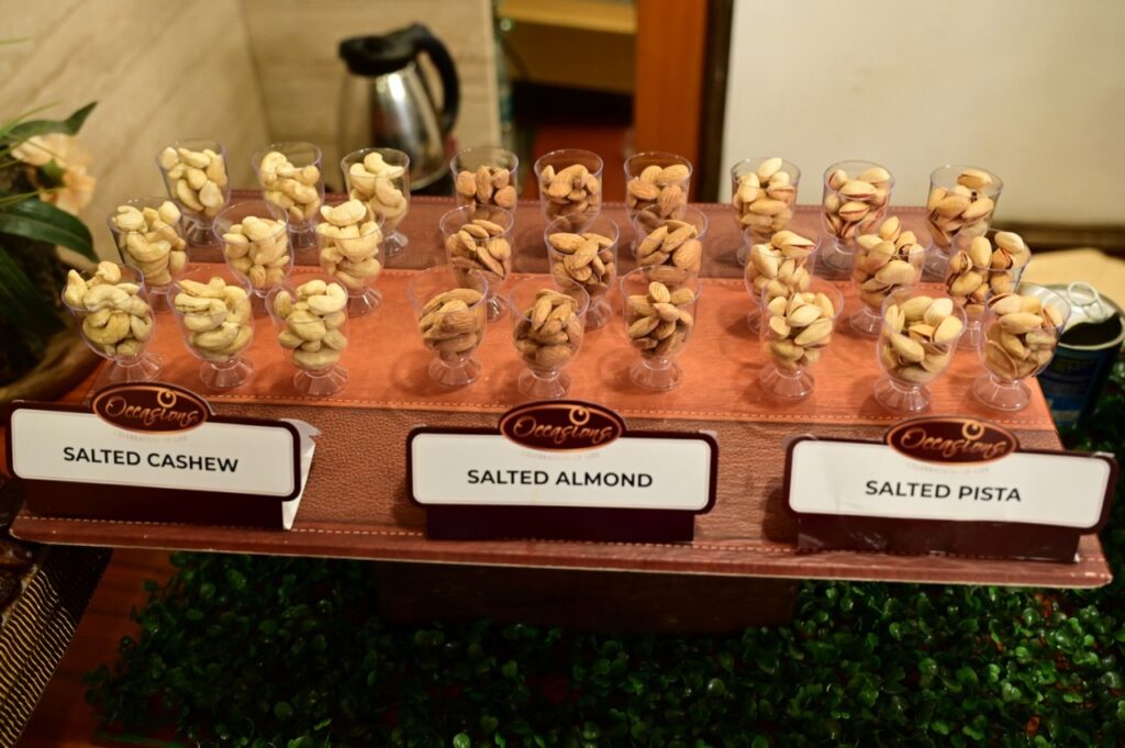 salted nuts in wedding catering wedding catering