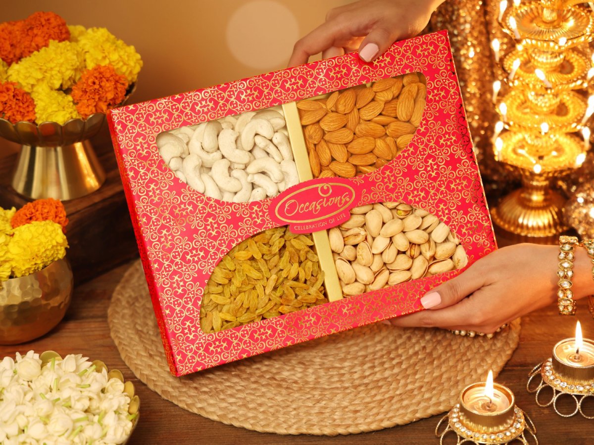 Healthy Diwali gifts alternative | Sugar-free Diwali hamper