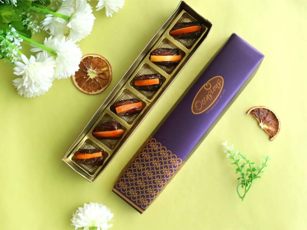 6 Pcs Stuffed Dates Box