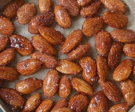 Honey Roasted Almonds with Sesame Seeds | Occasions Dry Fruit